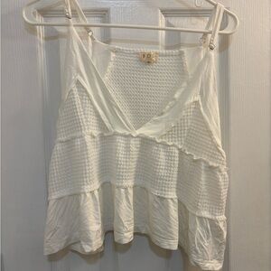 POL White Women's Top